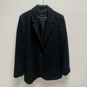 Madewell Larson Blazer in Black Size XL